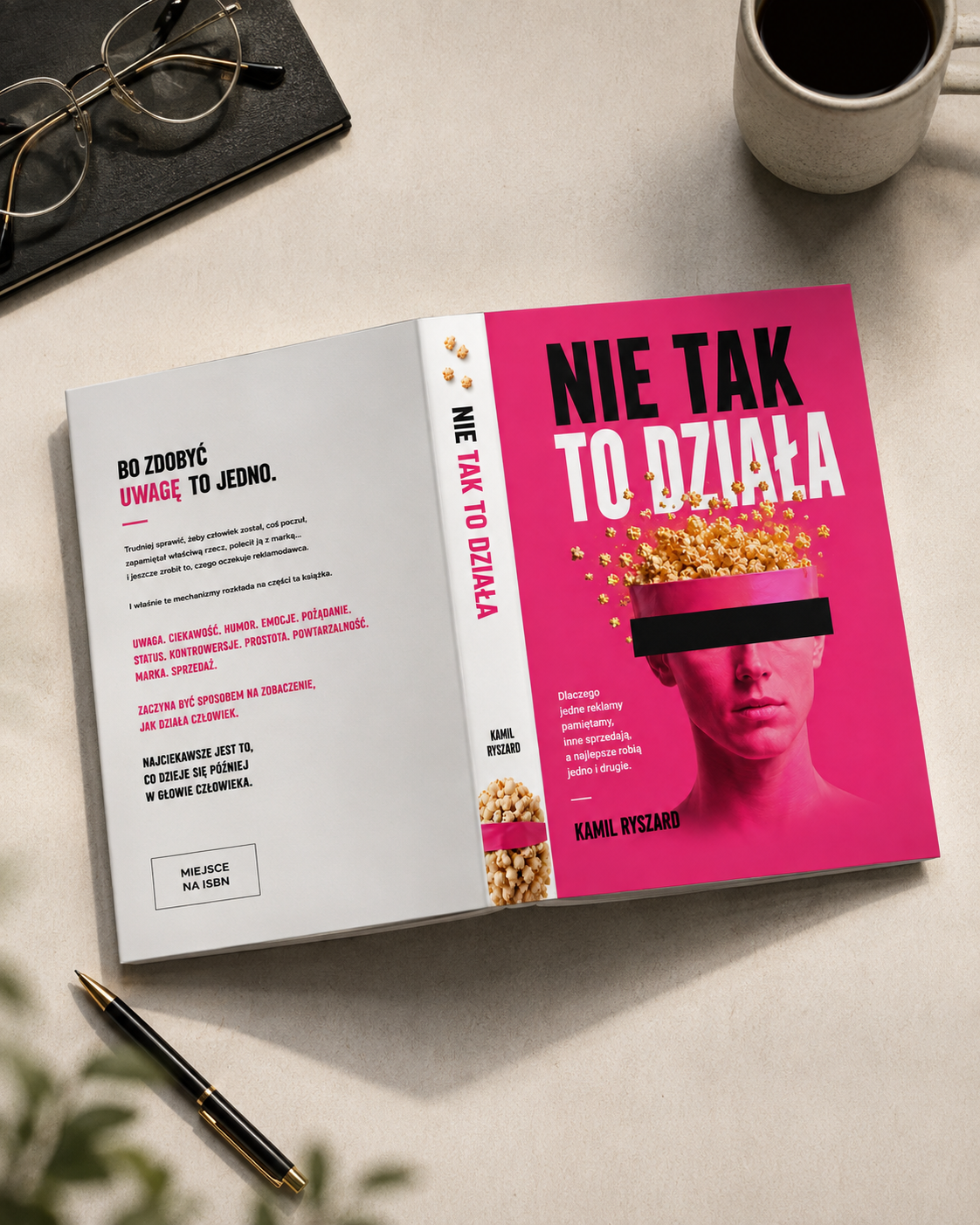 Tył okładki książki „Nie tak to działa”